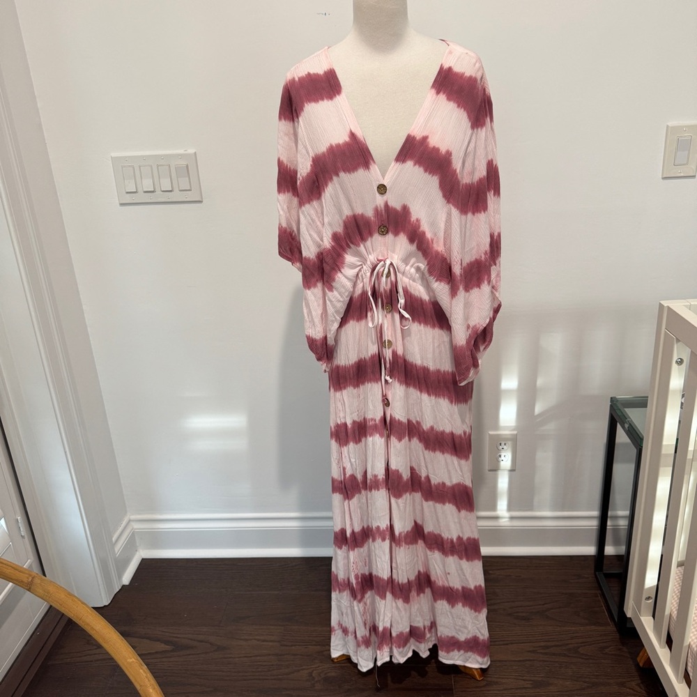 VICI striped cover up